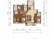 衡水保利拉菲公馆170㎡四室二厅三卫户型图