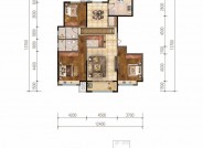 衡水保利拉菲公馆160㎡三室二厅二卫户型图