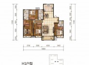 衡水保利拉菲公馆175㎡四室二厅三卫户型图